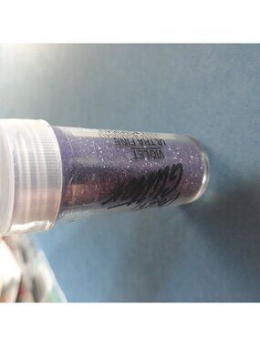 Recollections Extra Fine Glitter Violet Purple Craft Supply 0.62Oz